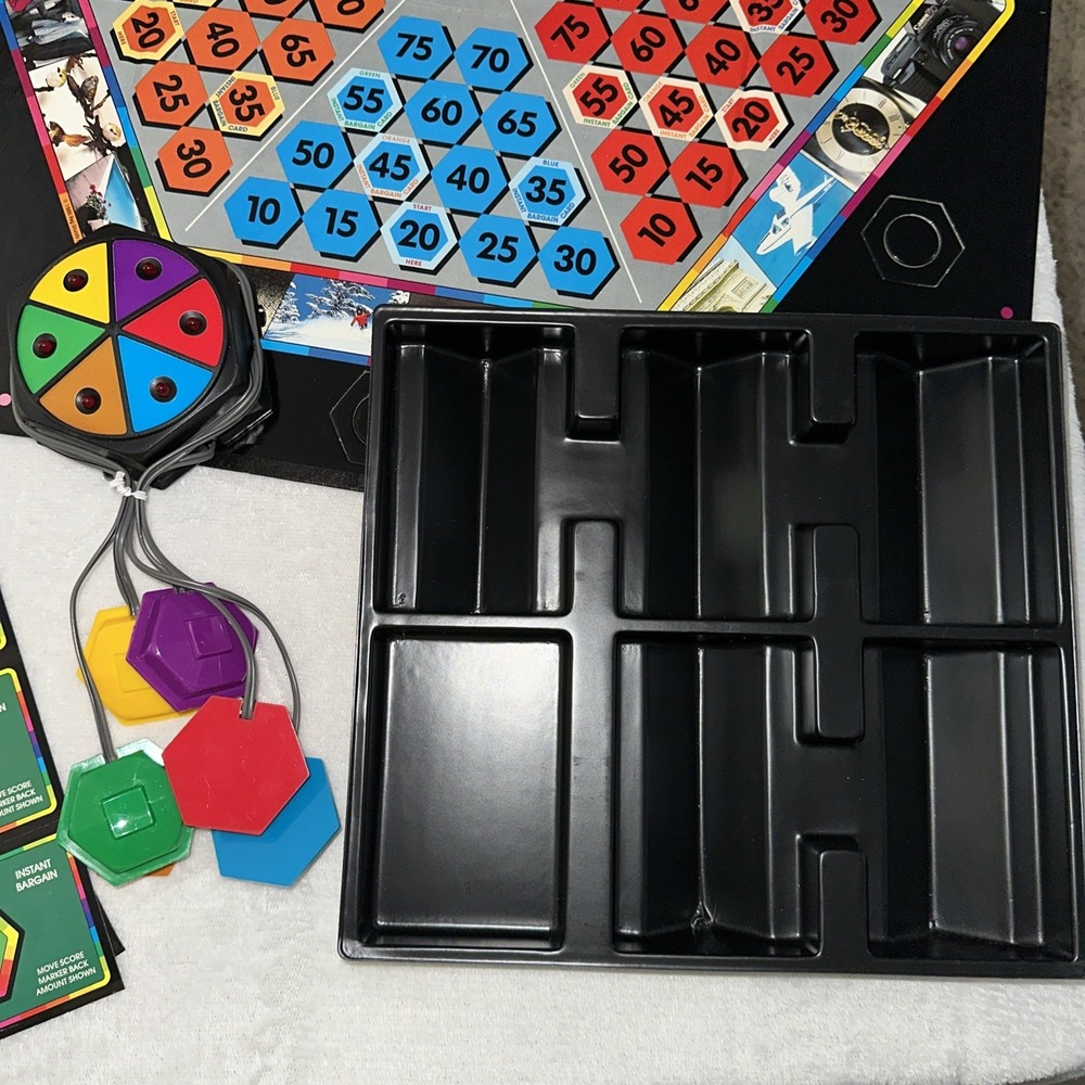 Vintage Sale Of‎ The Century Electronic Game 1986 Complete Unused Open Box - Picture 5 of 13